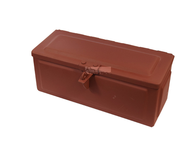 Boîte à outils métallique rouge pour Massey Ferguson Série 100 165