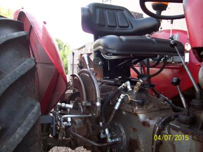 commande manuelle du tracteur pour frein hydraulique de la remorque