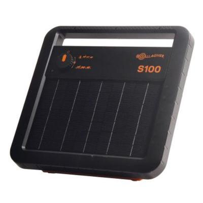 Électrificateur de clôture solaire Gallagher S100 avec batterie